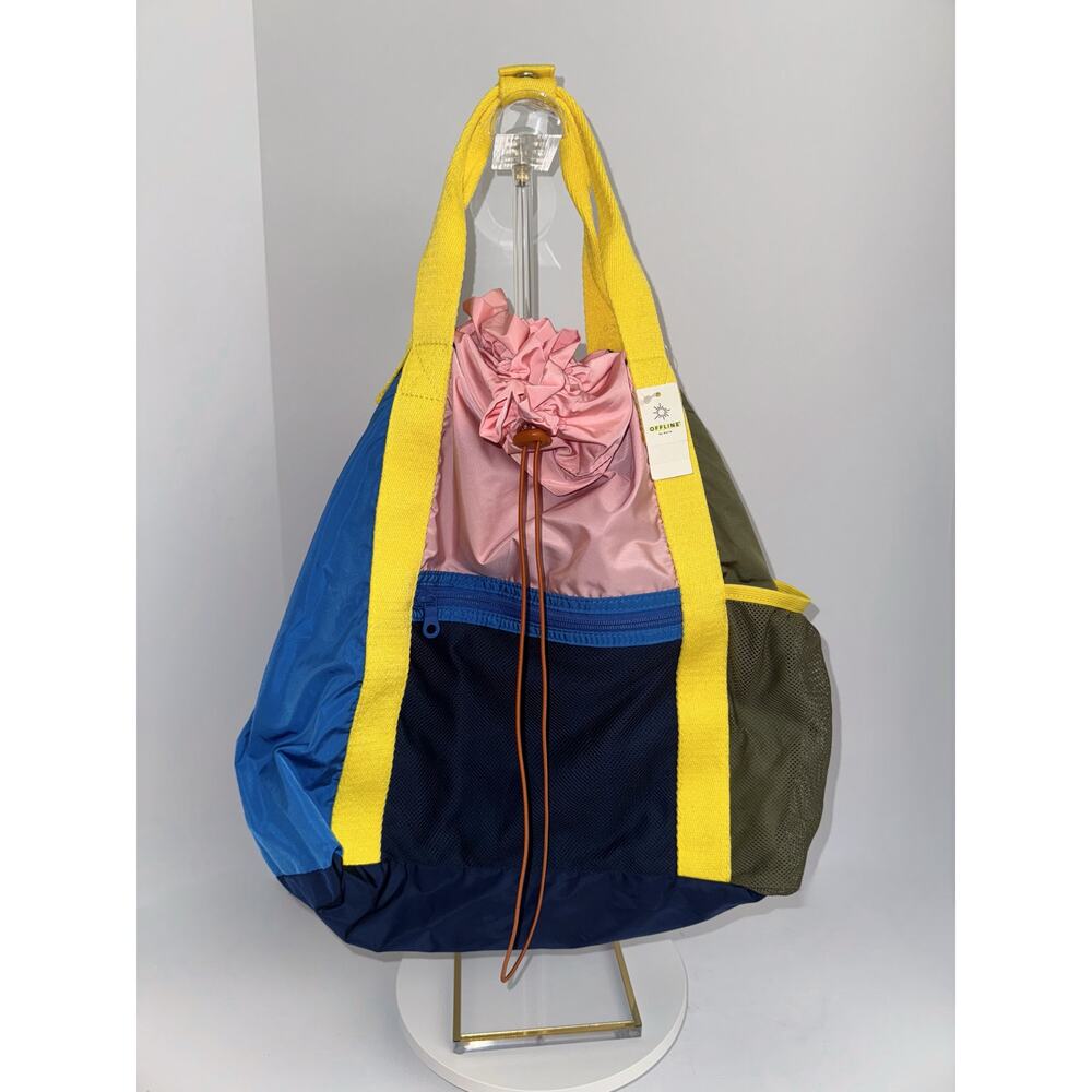 OFFLINE By Aerie Multicolor Drawstring Backpack N… - image 2